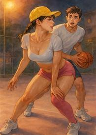 籃球場的粉紅誘惑